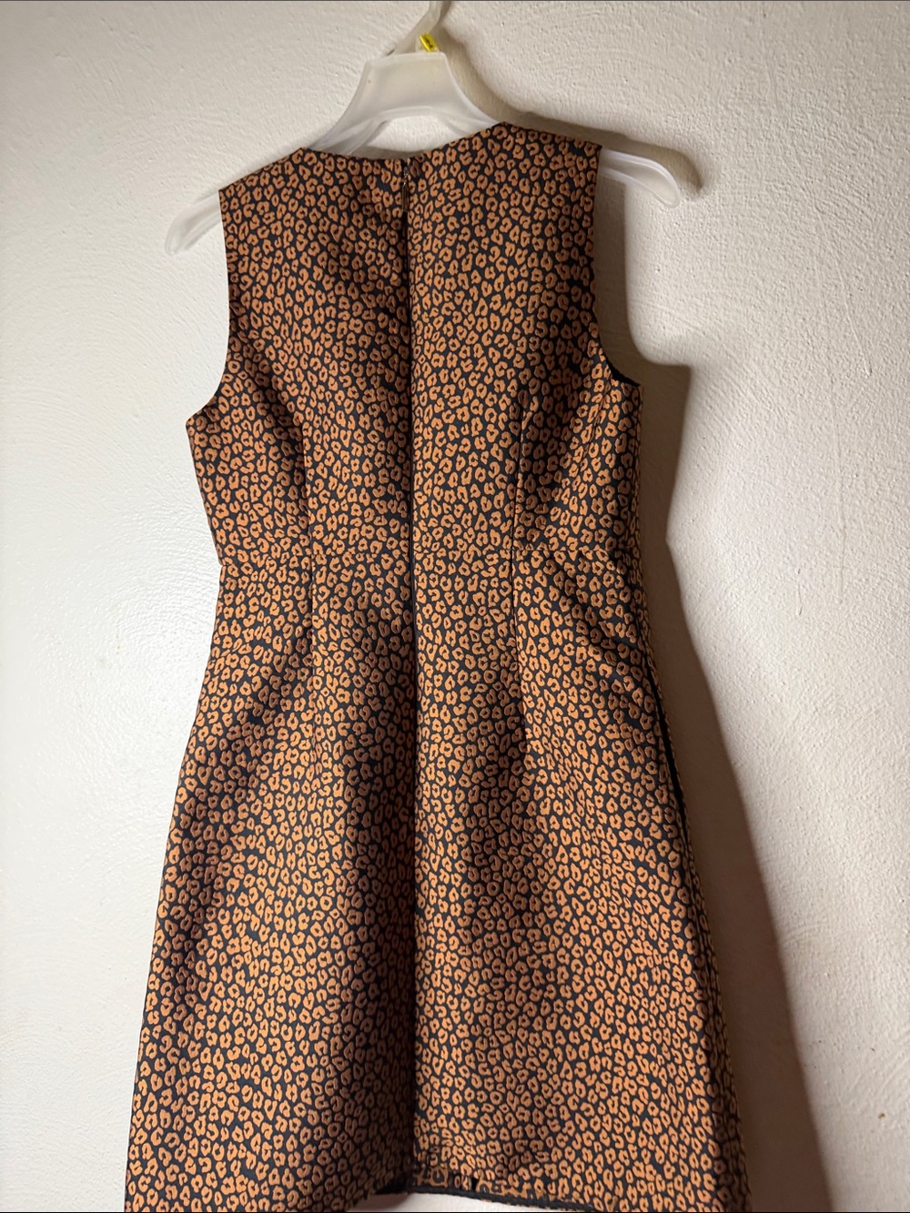 kate spade Black and copper Leopard-Print  knee length Dress - Picture 7 of 12